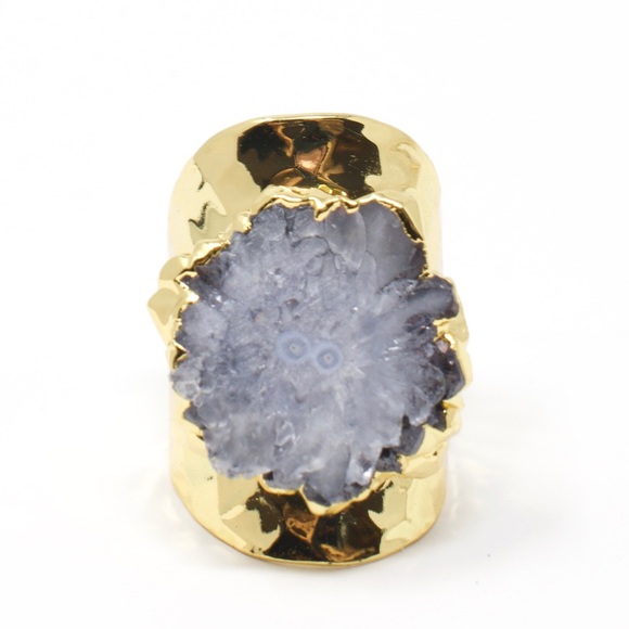 Jewelry - Geode Adjustable Ring